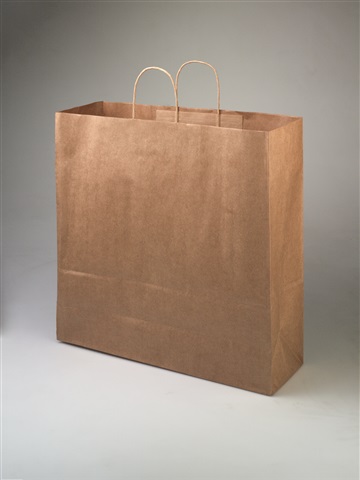 Jumbo kraft paper shopping bag